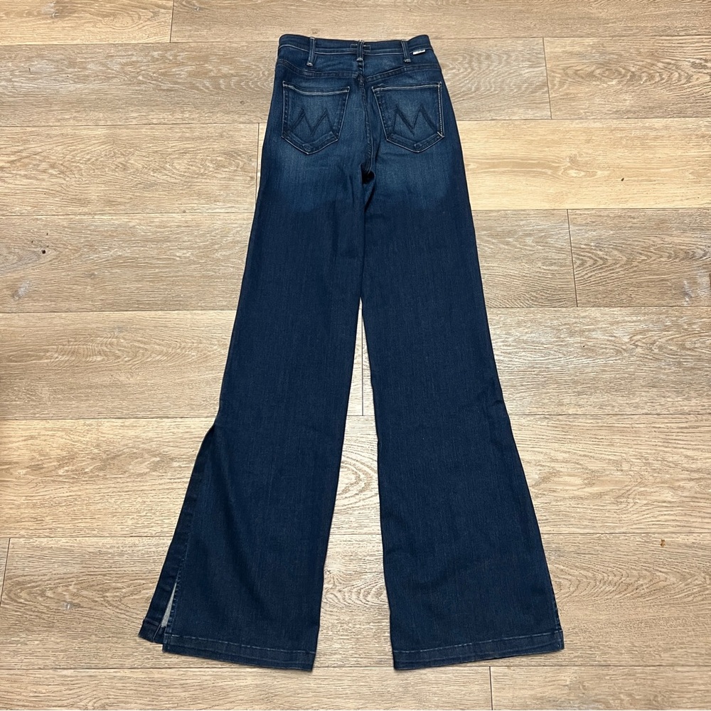 MOTHER THE HUSTLER SIDEWINDER FLARE JEANS WOMEN SIZE 24